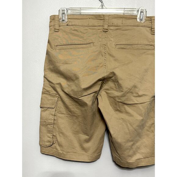 Original Paperbacks Men's Tan/Khaki Cargo Shorts 29" Waist 10" Inseam NWT - Picture 6 of 9